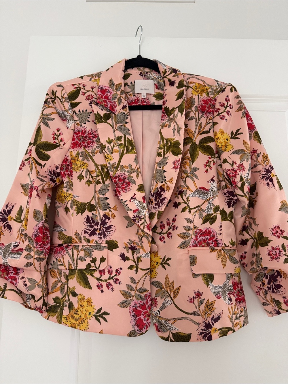 Cinq a sept Ursula Floral Blazer